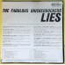 THE FABULOUS KNICKERBOCKERS Lies (Challenge CHS 622) USA stereo 1966 LP (Garage Rock, Pop Rock) THE FABULOUS KNICKERBOCKERS Lies (Challenge CHS 622) USA stereo 1966 LP (Garage Rock, Pop Rock)